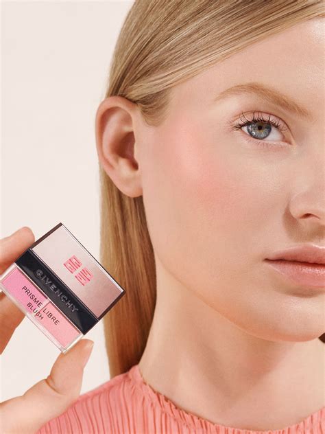 prisme blush givenchy swatches|givenchy prisme libre voile rose.